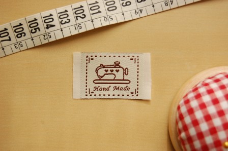 Etiqueta maquina de coser