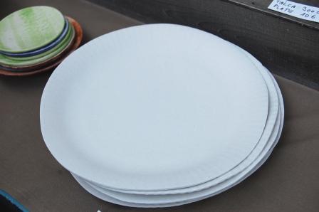ceramic desposable plate