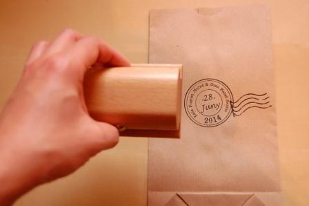 Sello personalizado sello postal