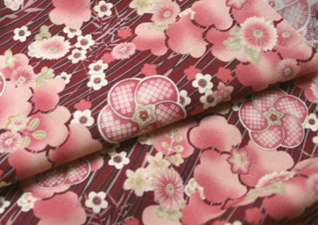 tejido japones flor de cerezo