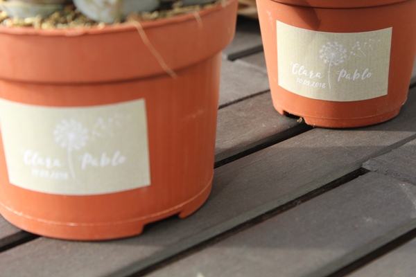pegatinas personalizadas para detalles de bodas plantas